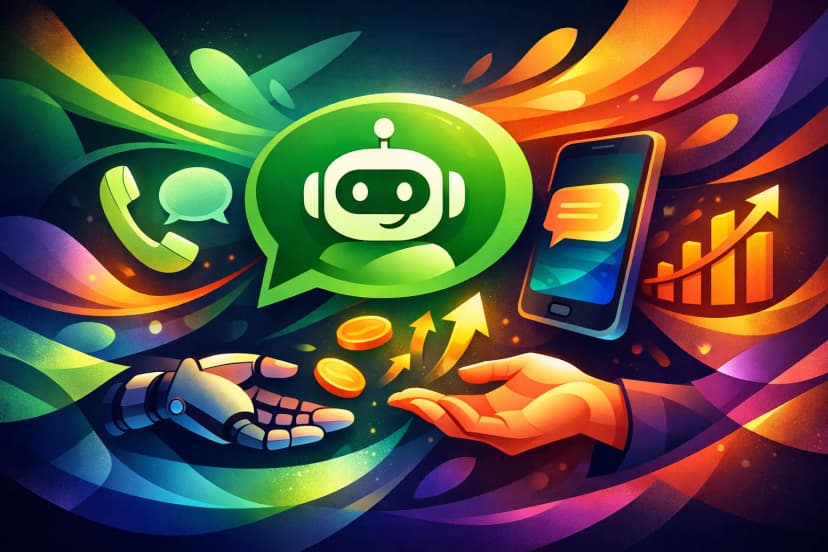 צ׳אטבוט WhatsApp שמקצר זמני מענה ומגדיל מכירות